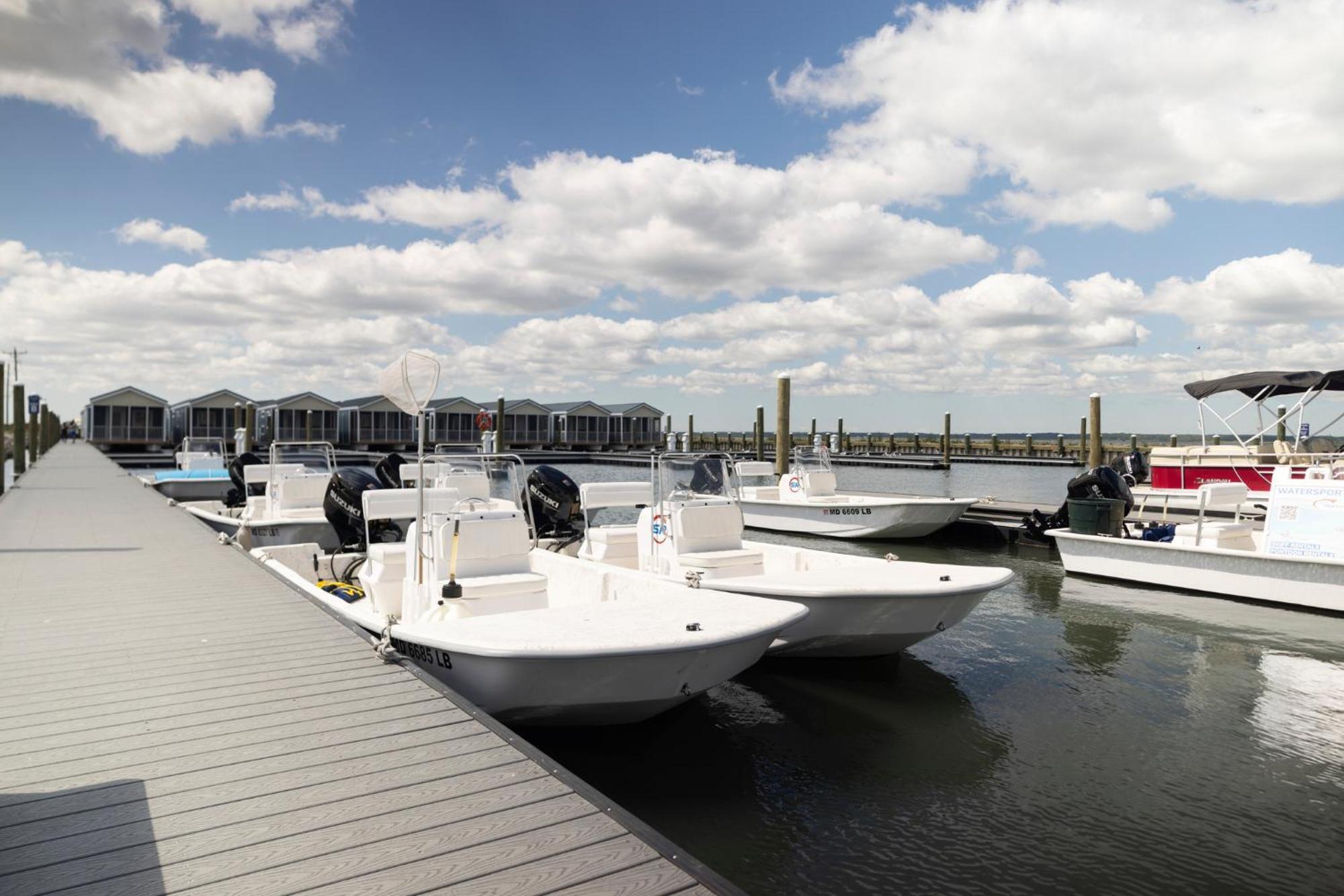Blufin Bungalows & Marina Chincoteague Extérieur photo