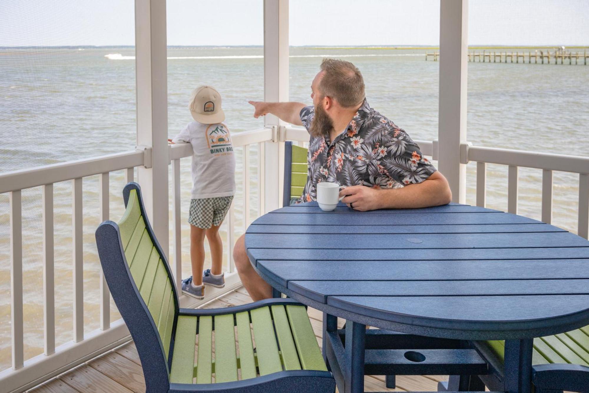 Blufin Bungalows & Marina Chincoteague Chambre photo
