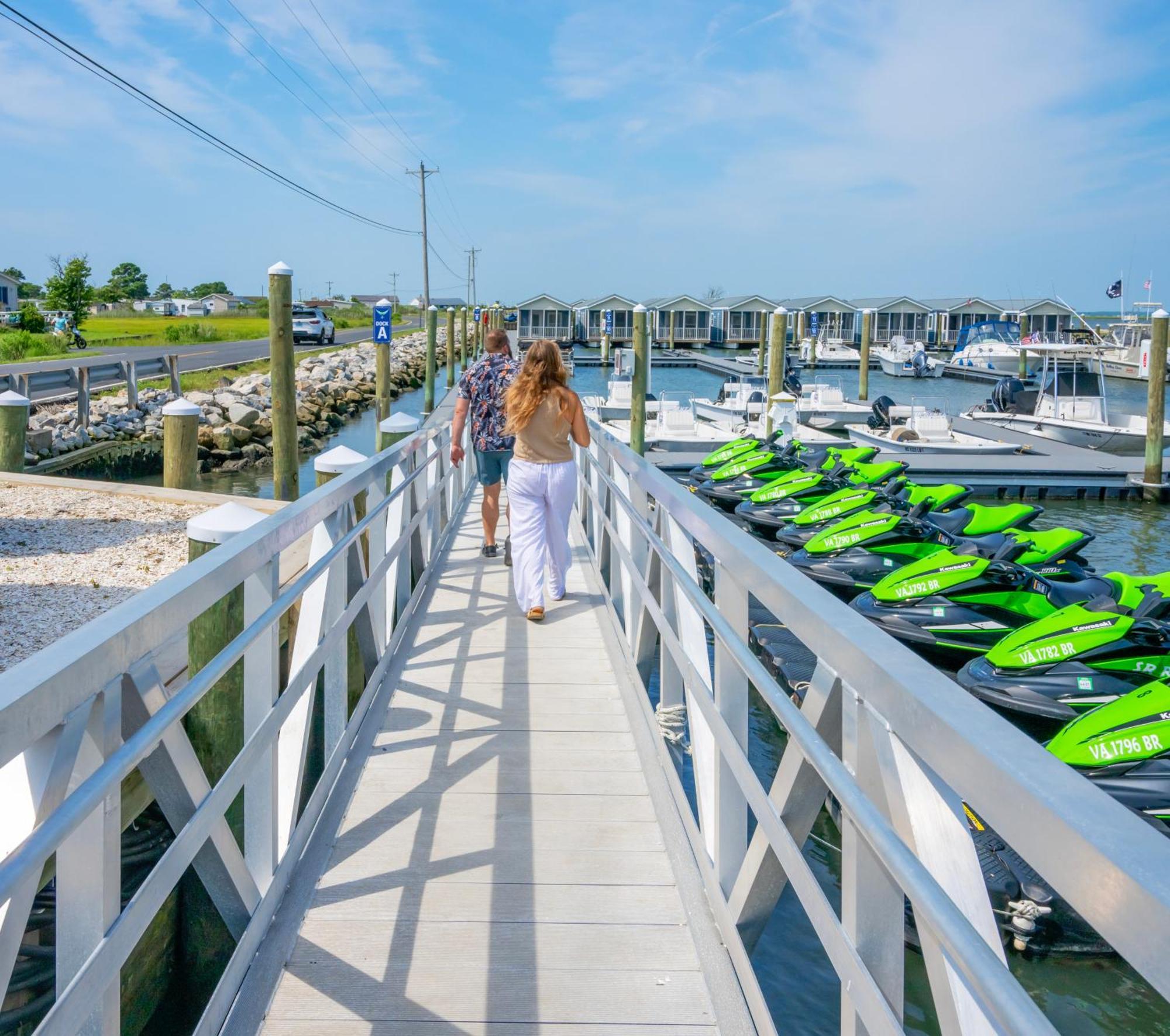 Blufin Bungalows & Marina Chincoteague Extérieur photo